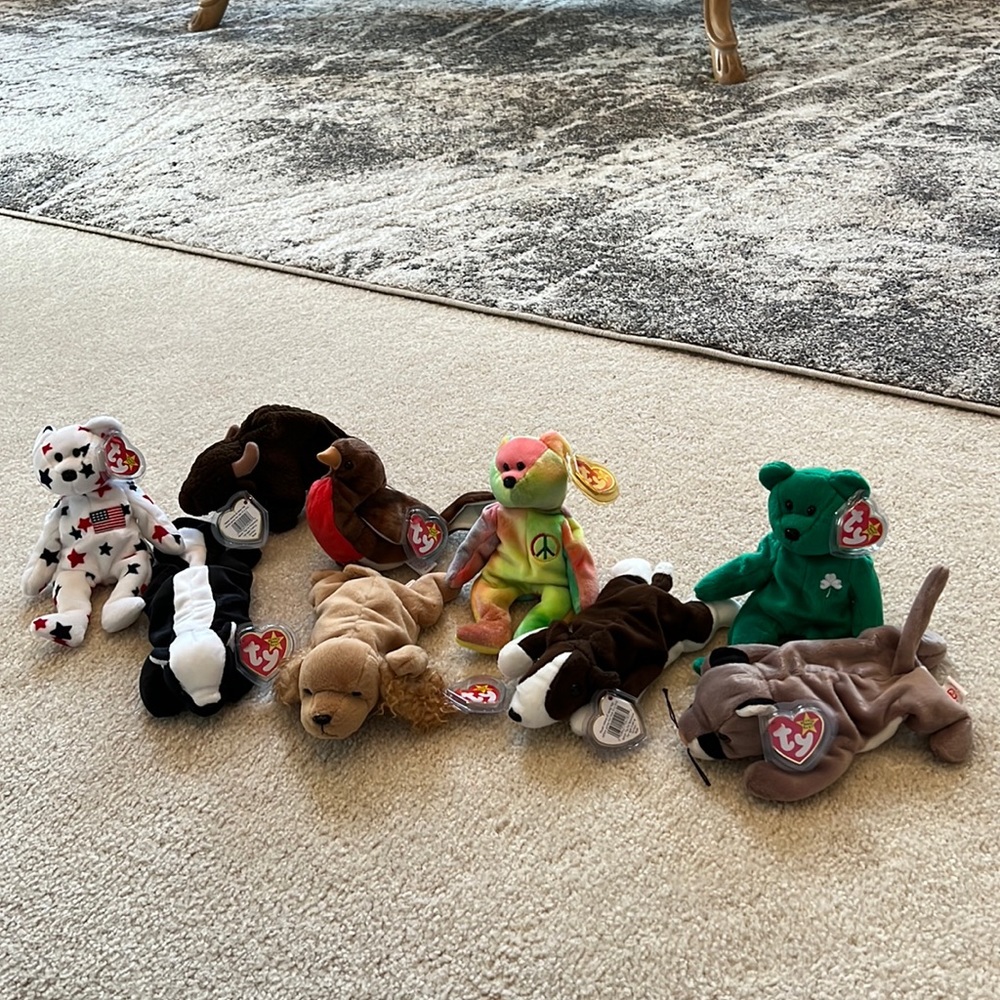 Ty Beanie Baby lot of 9!